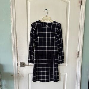 Black and White Checkered Dress